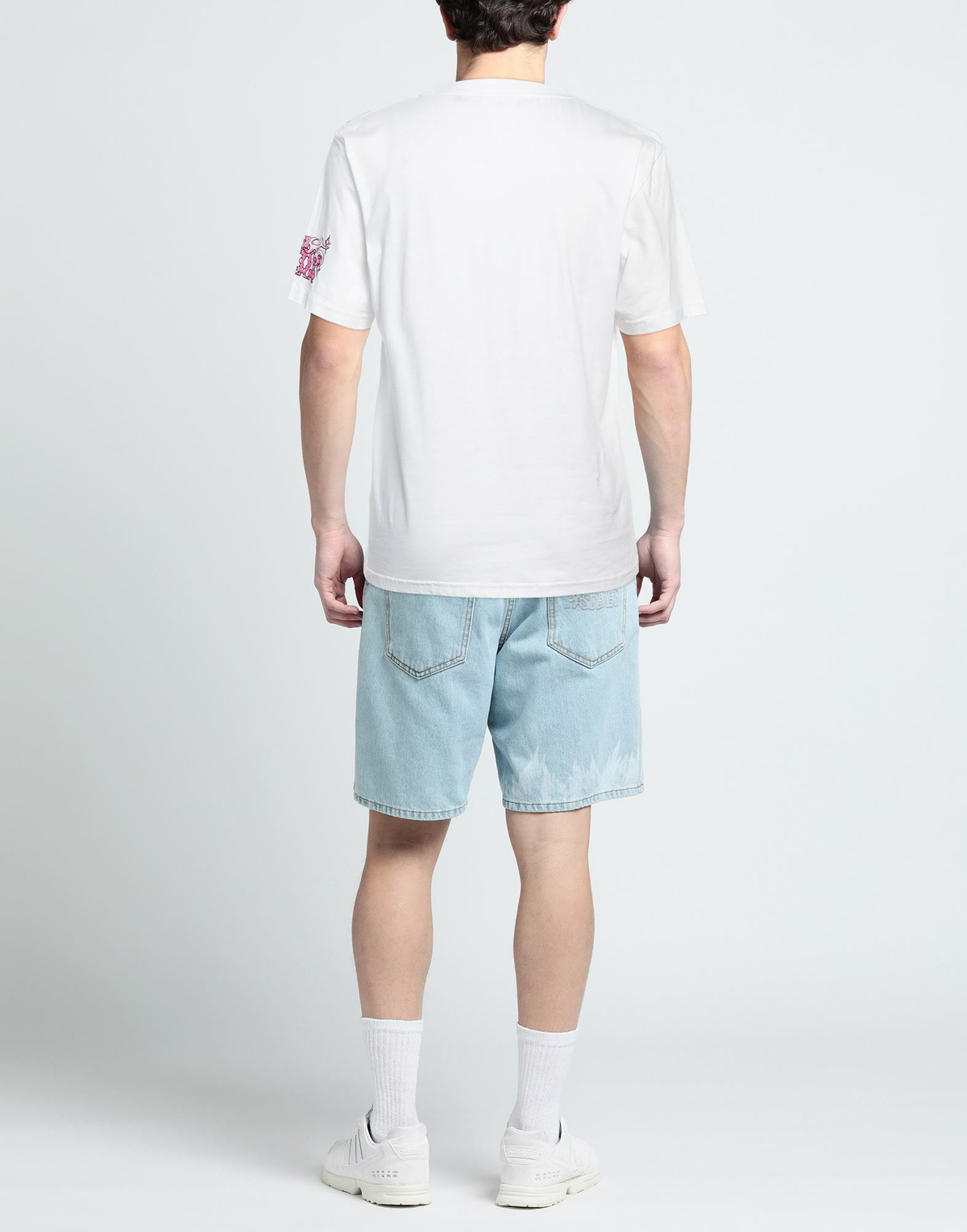 Gcds Mens T-shirt in White