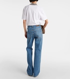 Brunello Cucinelli Mid-rise wide-leg jeans