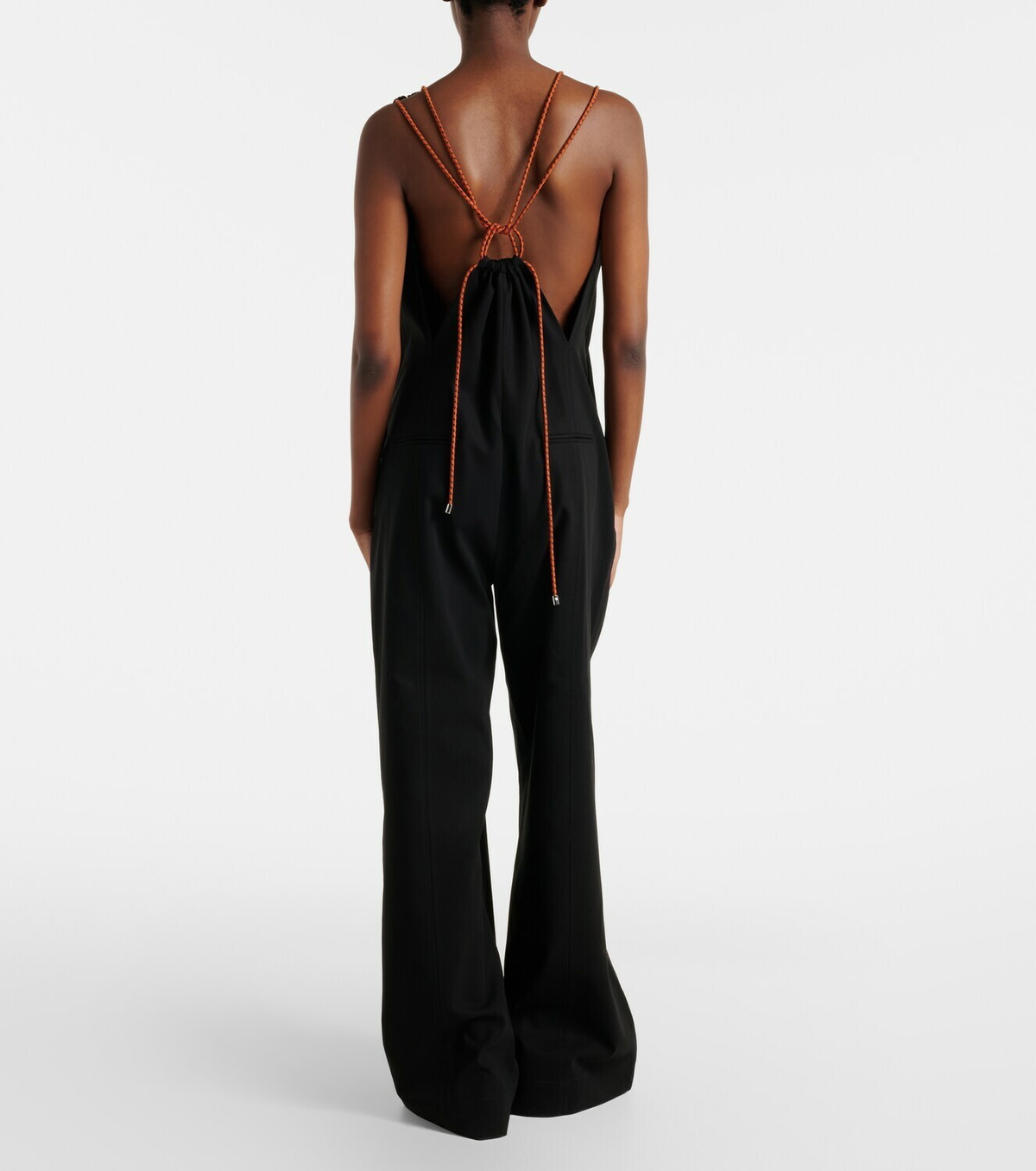 Plan C Cotton crêpe jumpsuit