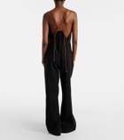 Plan C Cotton crêpe jumpsuit