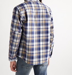 Outerknown - Rambler Checked Organic Cotton-Flannel Shirt - Blue