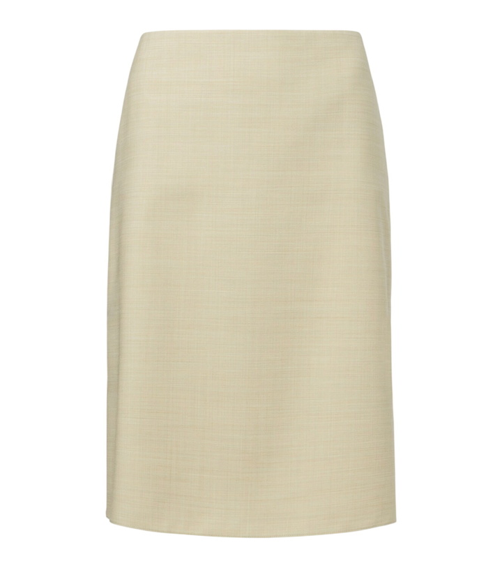 Photo: Calvin Klein Collection Lunas wool midi skirt