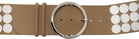 Saks Potts Beige Glasto Belt