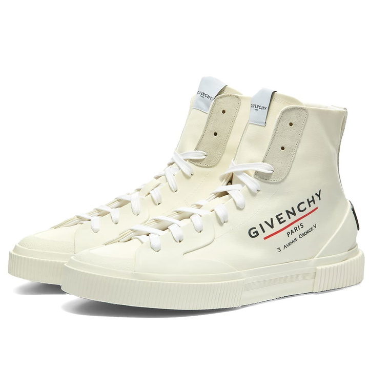 Photo: Givenchy Tennis Address High Sneaker