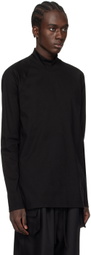 Julius Black Embroidery Turtleneck
