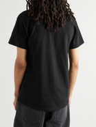 PARADISE - Printed Cotton-Jersey T-Shirt - Black