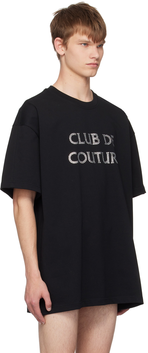 ANONYMOUS CLUB Black Club De Couture T-Shirt