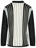 Laneus Black Viscose Blend Sweater