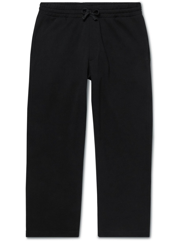 Photo: YMC - Alva Organic Cotton-Jersey Sweatpants - Black
