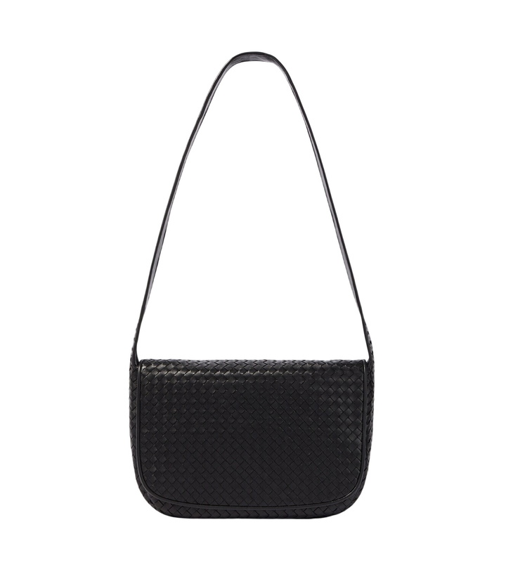 Photo: Bottega Veneta Veneto Intrecciato Large leather shoulder bag