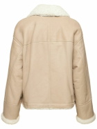 BRUNELLO CUCINELLI Reversible Suede Shearling Jacket