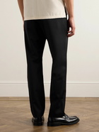 Barena - Tosador Straight-Leg Cropped Wool-Blend Twill Suit Trousers - Black