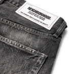 Neighborhood - Distressed Denim Jeans - Black