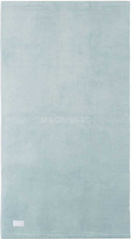 Photo: MAGNIBERG Blue Gelato Bath Sheet