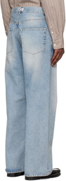 HOPE Blue Loose-Fit Jeans
