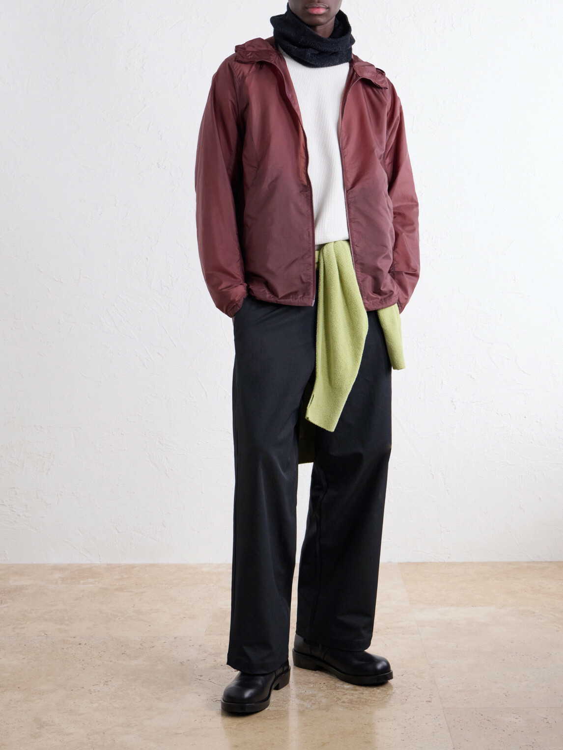 Goldwin - Waffle-Knit T-Shirt - Neutrals