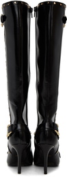 Versace Jeans Couture SSENSE Exclusive Black Hardware Boots