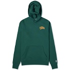 Billionaire Boys Club Men's Small Arch Logo Popover Hoodie in Forest Green