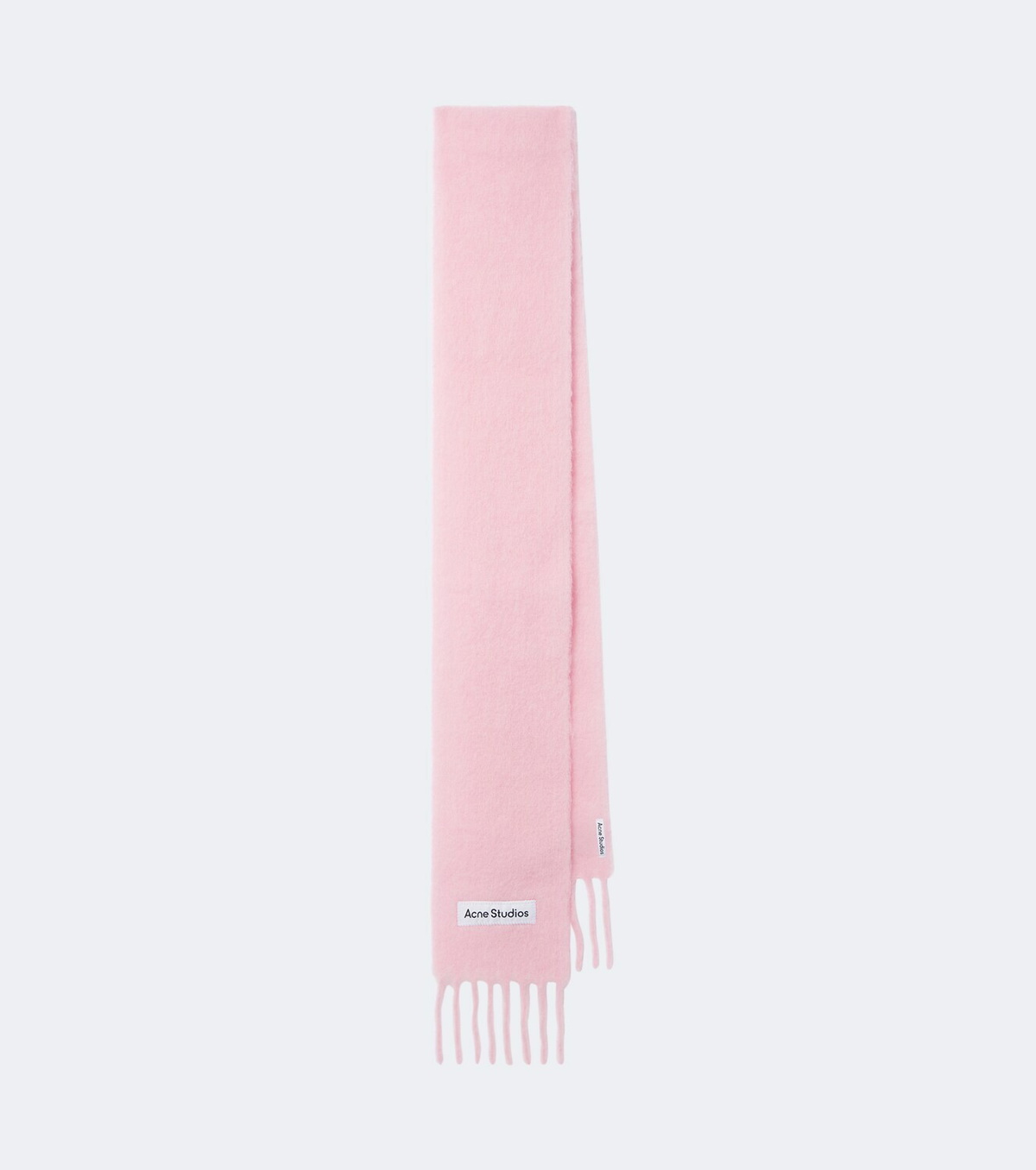 Acne Studios Fringed alpaca, wool, and mohair-blend scarf