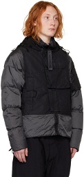 NEMEN® Black Army Multifabrics Down Jacket