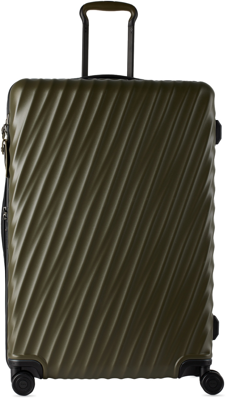 Tumi Khaki 19 Degree Extended Trip Expandable Checked Luggage Suitcase