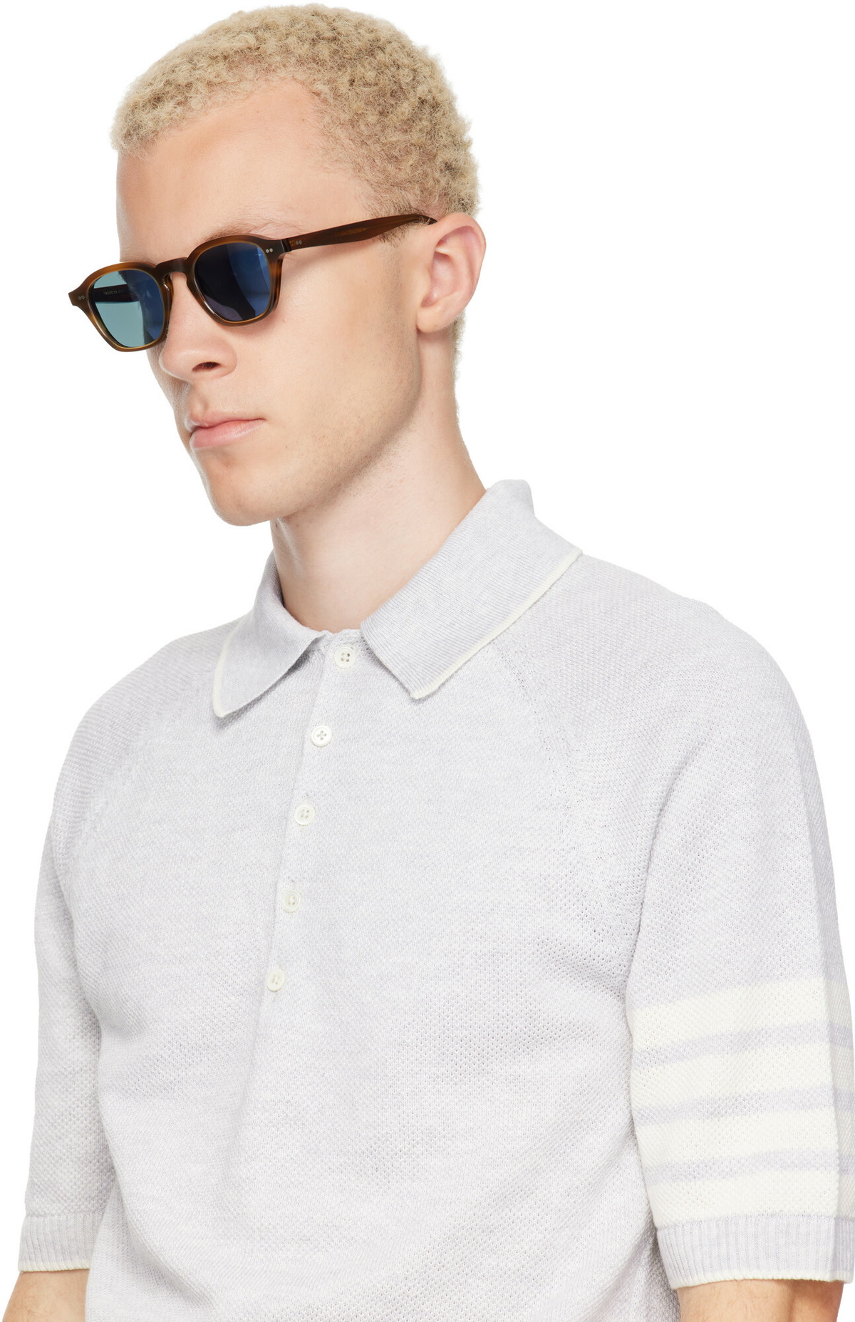 Oliver Peoples Brown Eyles Sunglasses