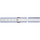 ADER error White and Blue Piping Belt