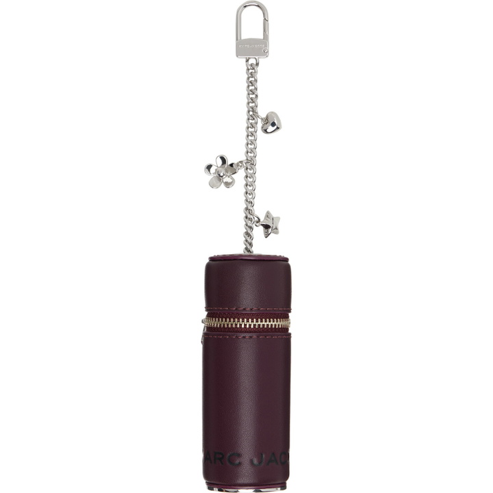 Photo: Marc Jacobs Burgundy 'The Lipstick Case' Bag Charm