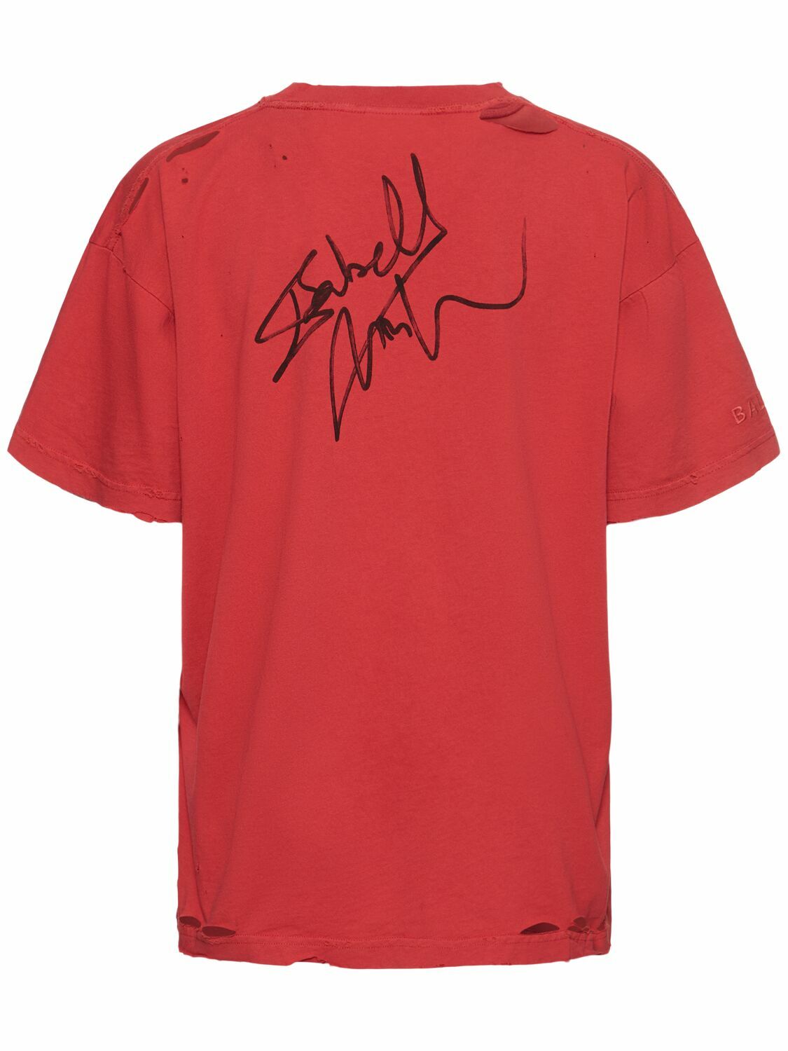 BALENCIAGA Isabelle Cotton Boxy T-shirt Balenciaga