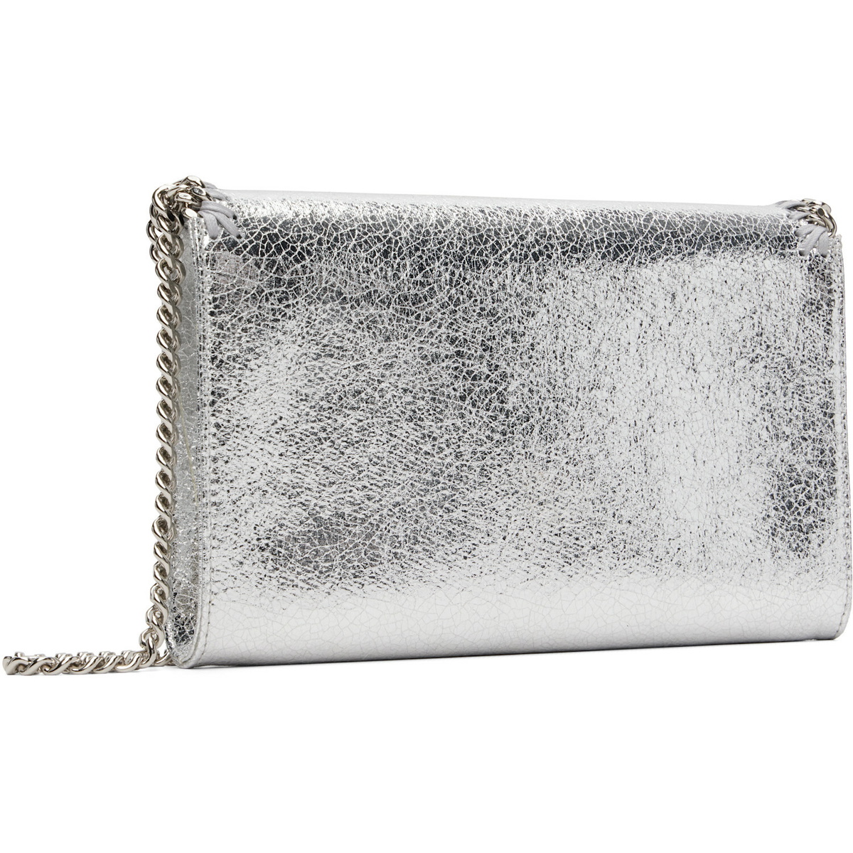 Stella McCartney Silver Falabella Wallet On Chain Bag