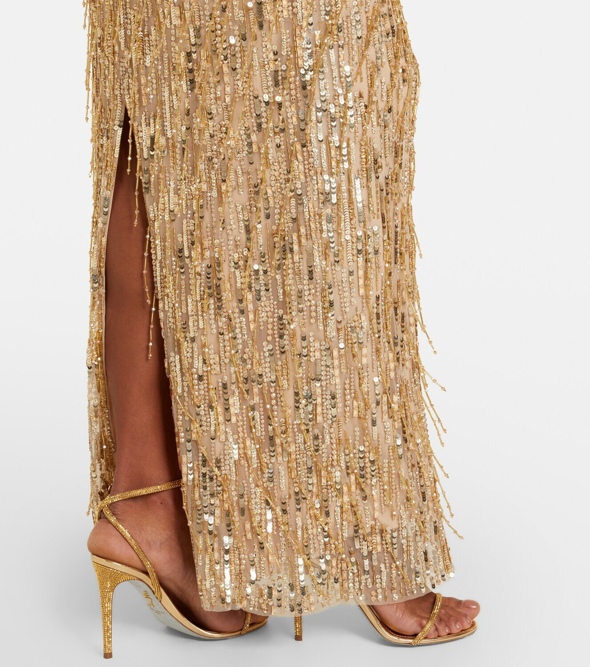 Jenny Packham Fleur sequined gown