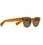 Eyevan 7285 - D-Frame Acetate Sunglasses - Yellow