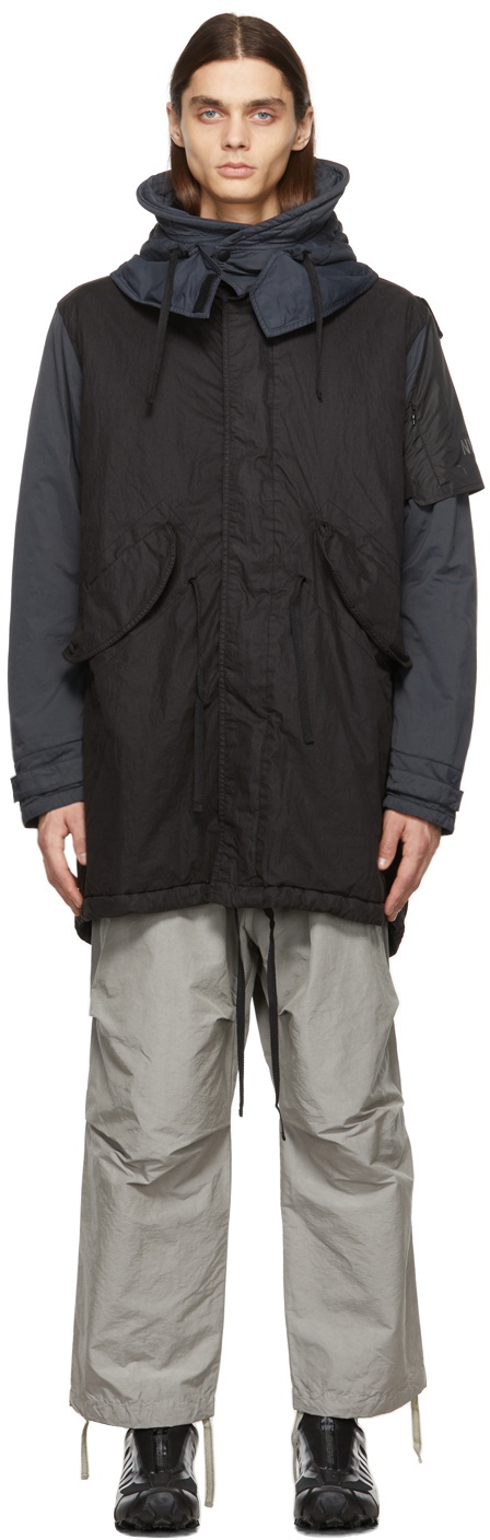 NEMEN® Black & Navy Debs Fishtail Parka
