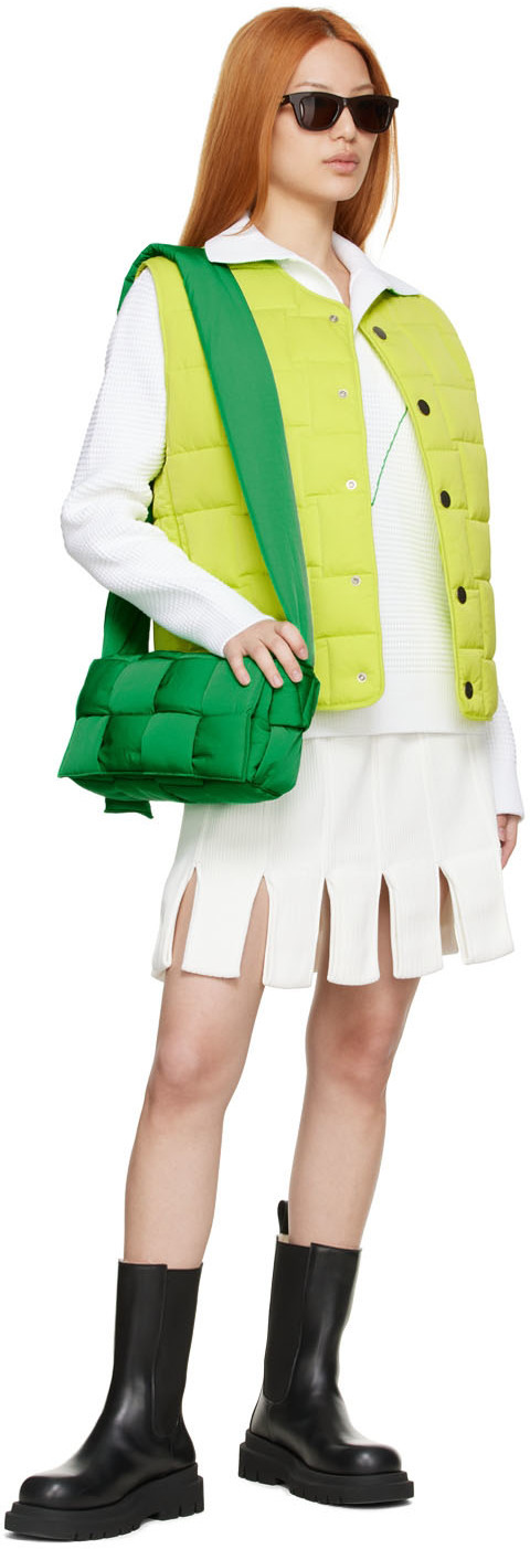 Bottega Veneta Green Nylon Vest
