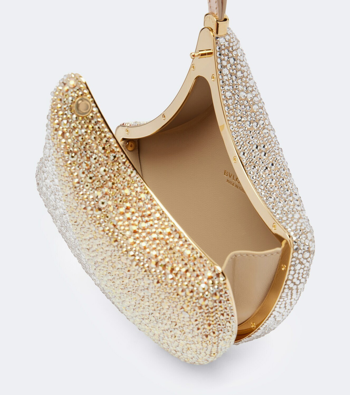 Bvlgari Ginkgo embellished clutch
