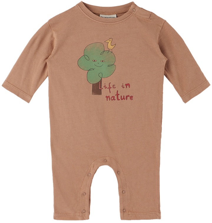 Photo: The Campamento Baby Brown 'Life in Nature' Jumpsuit