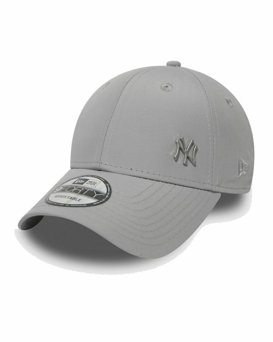 Photo: New Era Mlb Flawless Logo Basic 940 New York Yankees Grey - Mens - Caps