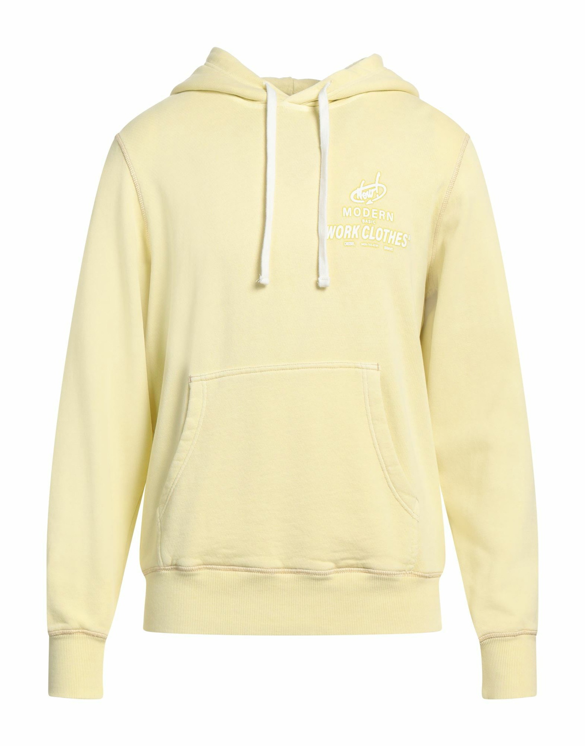 Diesel Mens Sweatshirt Pastel in Yellow