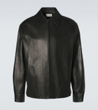 The Row Mount leather jacket