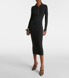 Brunello Cucinelli Wool and cashmere midi dress