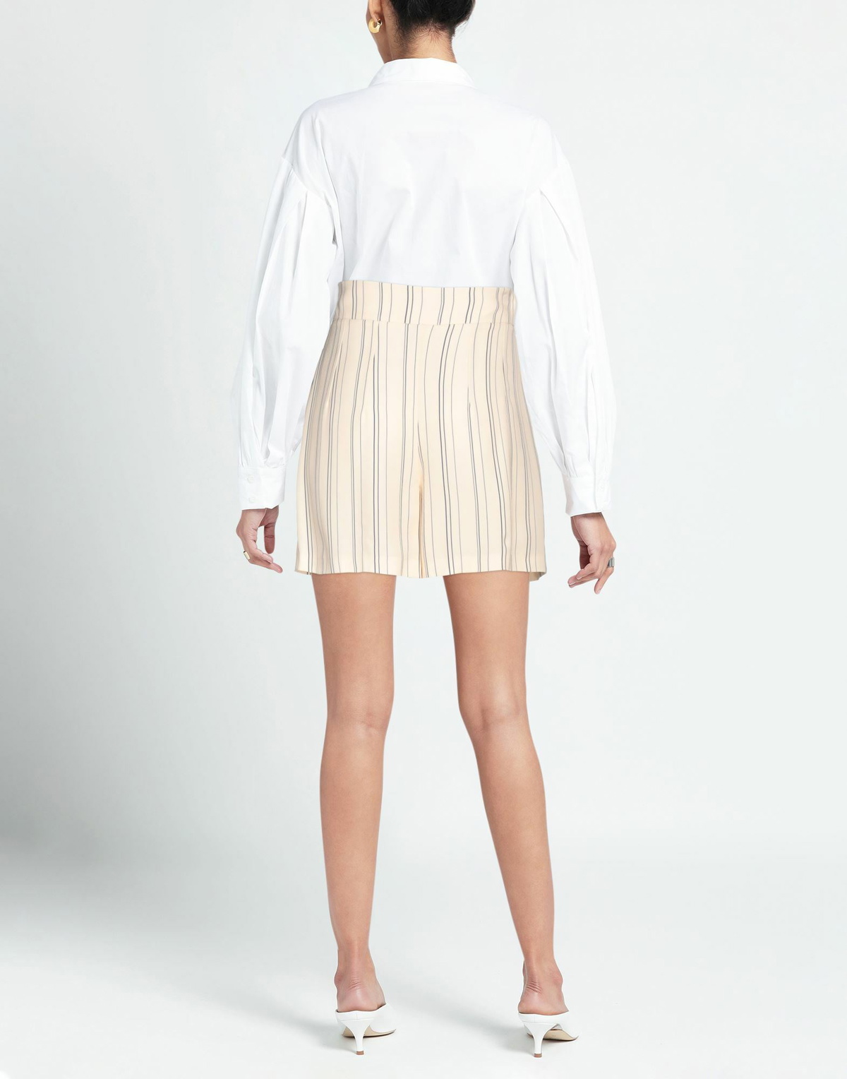 Jijil Womens Shorts & Bermuda Shorts Ivory