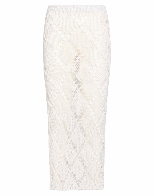 Photo: Jucca Womens Maxi skirt in White