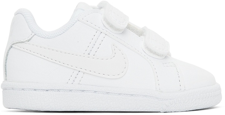 Photo: Nike Baby White Court Royale Sneakers