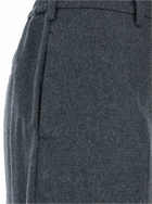 PT Torino lorenza Grey Pants With Front Pences In Wool And Cashmere Stretch Woman