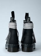 Rick Owens x Dr. Martens Quad Sole Steel Toe Boots