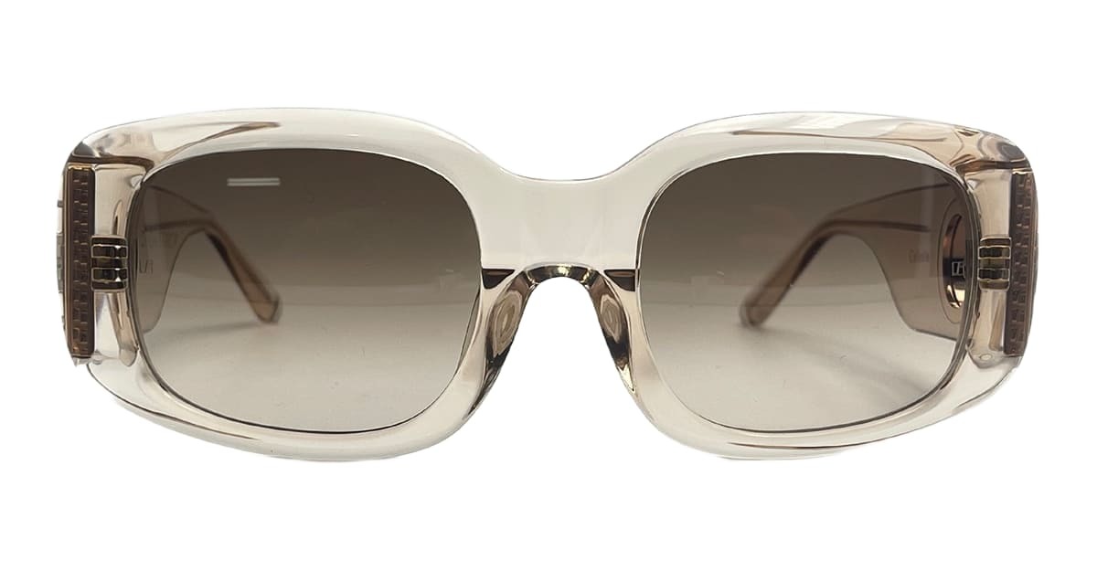 Linda Farrow Celeste - Ash / Rose Gold Sunglasses