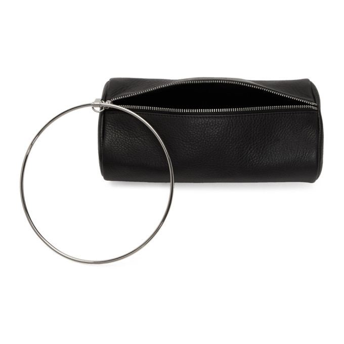 MM6 Maison Margiela Black Ring Pochette Clutch MM6 Maison Margiela