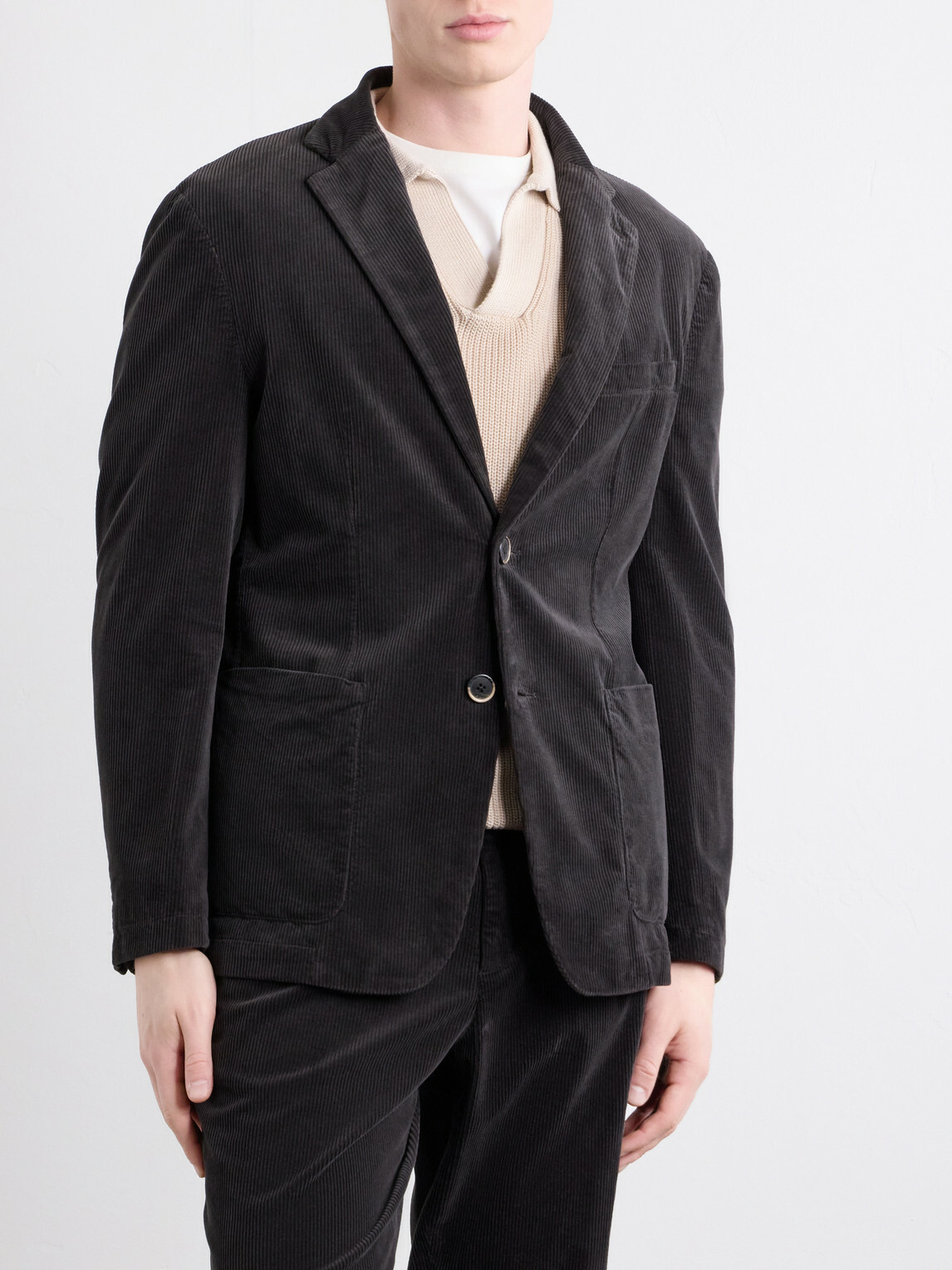 Barena - Cotton-Blend Corduroy Blazer - Brown