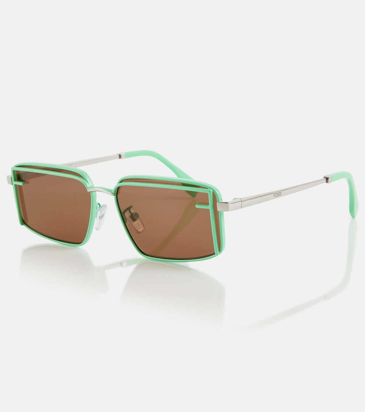 Fendi Fendi First Sight rectangular sunglasses Fendi