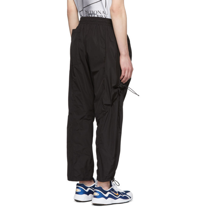 A-Cold-Wall* Black Diagonal Tie Lounge Pants